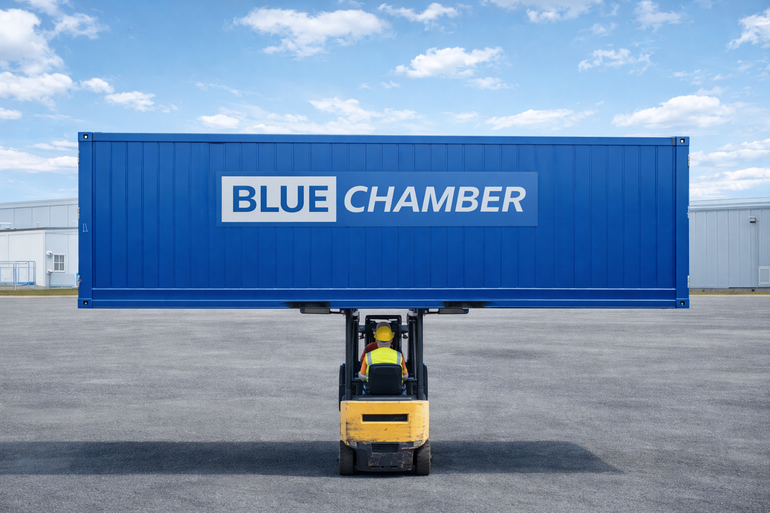 Blue chamber Θάλαμος απεντόμωσης